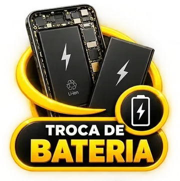 Troca de bateria de celular